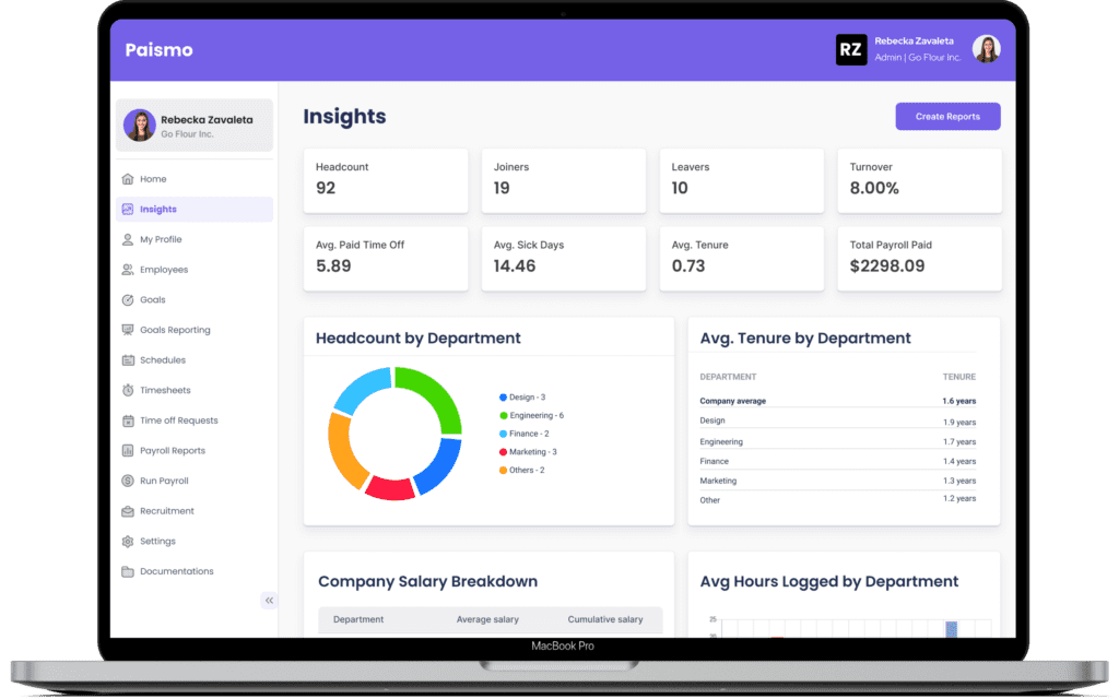 Insights and Reports