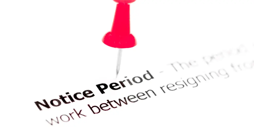 what is a notice period